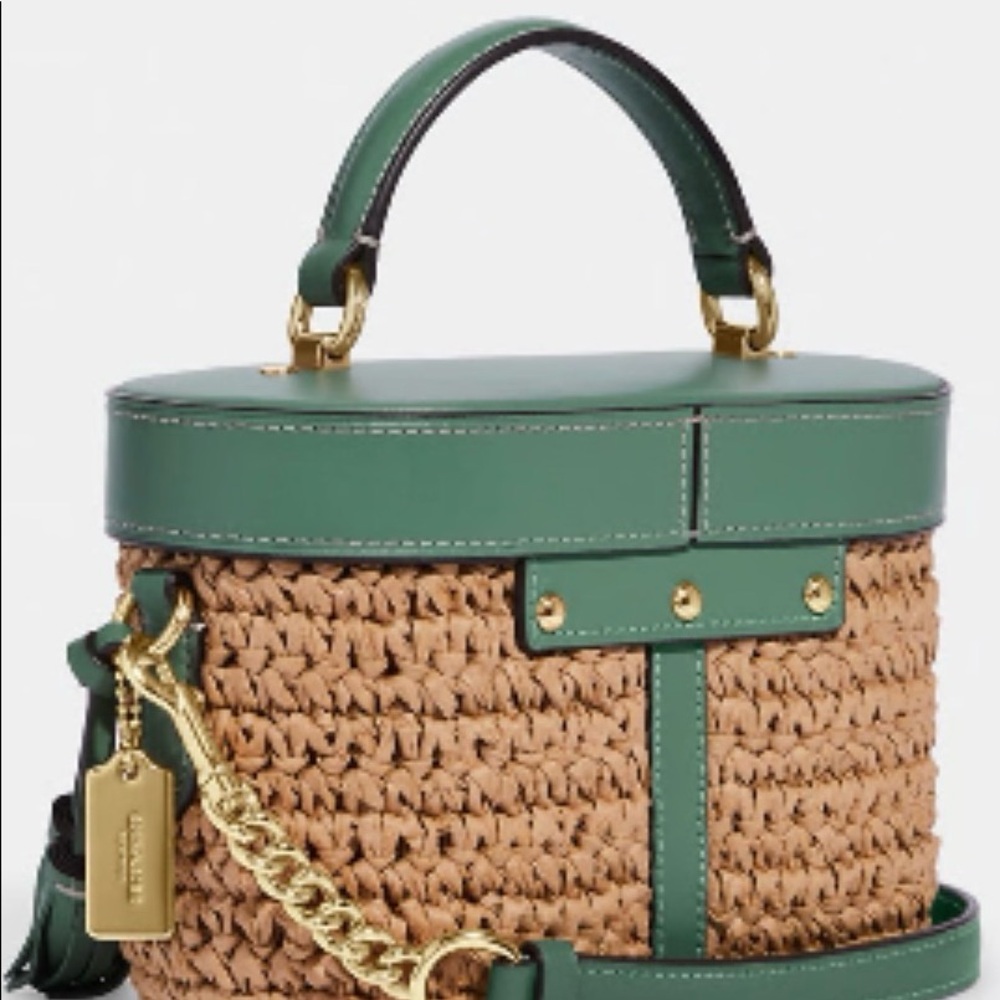 Coach Kay Crossbody Purse (new) washed green - Picture 8 of 12